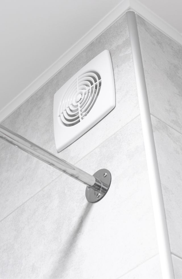 Lüftung in einem Badezimmer